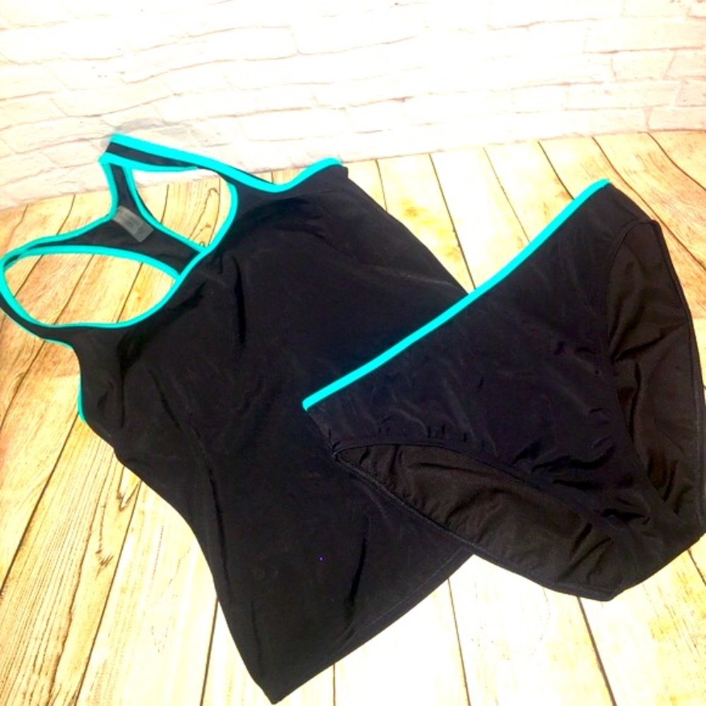 Victoria’s Secret Black Tankini and Swim Bottoms